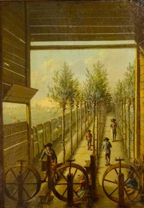 Kleingarenbaan a Gouda-i Jaagpadon 1795-ben alkotó: Joris Herst