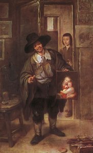 Stúdiójelenet, 1670 után (olaj, vászon)