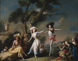 Bolero, c. 1785 alkotó: José Camarón Boronat