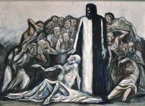 Lázár feltámasztása alkotó: José Clemente Orozco