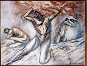 PROMÉTHEUSZ alkotó: José Clemente Orozco