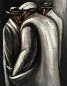 Munkanélküliek, 1928-30 (olaj, vászon) alkotó: José Clemente Orozco