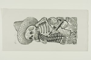 Francisco Madero Calavera, a Calavera Maderótól alkotó: José Guadalupe Posada
