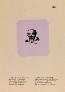 Calavera a metszőművészről alkotó: José Guadalupe Posada