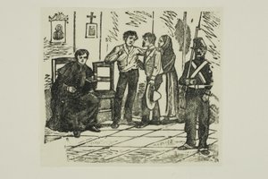 Corrido: Egy elítélt férfi halálszobája alkotó: José Guadalupe Posada