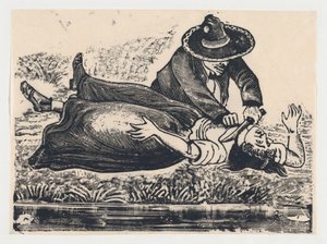 Francisco Guerrero, a mellénykészítő és elvágta a torkát, meggyilkolt egy nőt, kb. 19..., kb. 1905-1910.
