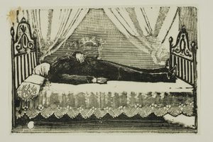 Gonzales tábornok halála alkotó: José Guadalupe Posada