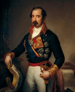 Manuel Gutierrez de la Comcha i Irigoyen (1808-1874), Duero márki portréja alkotó: José Gutiérrez de la Vega