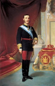 XII. Alfonz (1857-1885) portréja alkotó: José María Galván y Candela