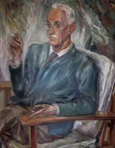 Oleo De Jesus Marti alkotó: José Moreno Villa