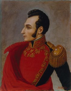 Antonio Jose de Sucre portréja 1795-1830, 1890.