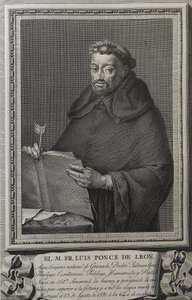 Barcelon, Juan (1739-1801). Fray Luis de Leon portréja. 1791. (36 x 23
