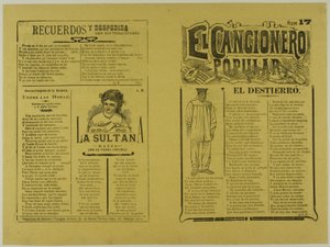El cancionero popular, num. 17 alkotó: José Guadalupe Posada