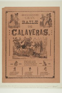 Großer Ball der Calaveras alkotó: José Guadalupe Posada