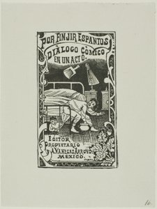 Szellemeknek kiadva alkotó: José Guadalupe Posada