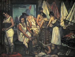 GUTIERREZ SOLANA, José (1886-1945). A kóruslányok. 1925 (olaj, vászon)