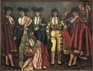 A fiatal torreádorok (női torreádorok). 1931 (olaj, vászon)