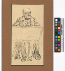 Megkötözött fantázia (Tanulmány a Ferdinand Raimund-ciklushoz (Megkötözött fantázia) a kogli kastélyban, Attergau) alkotó: Josef Engelhart