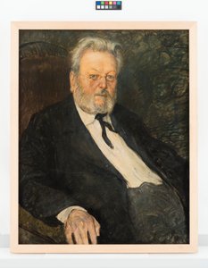 Ludwig Speidel alkotó: Josef Engelhart