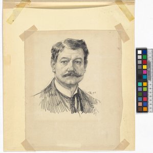 Önarckép Josef Engelhart 1914 alkotó: Josef Engelhart