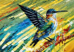 Állatok: kolibri 2