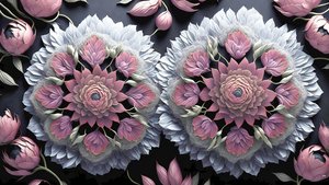 mandala: peonies-flower elements_01