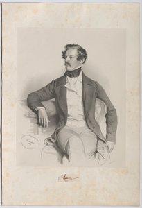 Alexander Freiherr von Bach (1813-1893), jogász, politikus alkotó: Josef Kriehuber