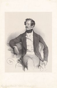 Báró Alexander von Bach (1813-1893), jogász, politikus alkotó: Josef Kriehuber