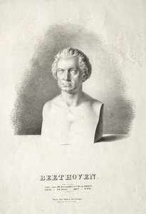Ludwig van Beethoven mellszobra