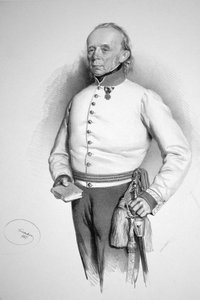 Friedrich Hochenegg Litho alkotó: Josef Kriehuber