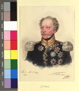 C. F. Tettenborn báró tábornok alkotó: Josef Kriehuber
