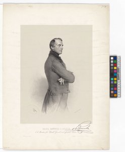 Karl Ludwig von Bruck báró alkotó: Josef Kriehuber