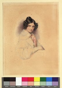 Pauline von Schmerling, született Koudelka bárónő alkotó: Josef Kriehuber
