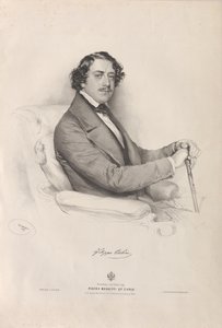 Filippo Colini operaénekes portréja 1811-1863, 1847.