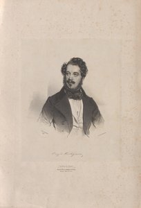 Giovanni Orazio Cartagenova operaénekes portréja 1800-1841, 1838.