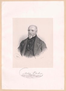 Anton Valero (nyomtatás) alkotó: Josef Nikolaus Kriehuber