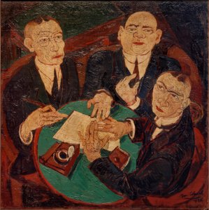 Három kereskedő alkotó: Josef Scharl