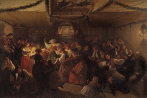 Egy esküvő Vingåkerből, 1857