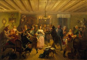 A koncert a Tre Byttorban, 1860