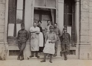 Album "Az én világháborúm – emlékek a délnyugati frontról Karintiában, Olaszországban, Trentino-Alto Adige" 1915.03.31-1918.12.11 - Josef Zohles Bécs ": csoportos portré