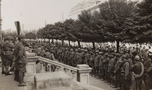 Album "Az én világháborúm – emlékek a délnyugati frontról Karintiában, Olaszországban, Trentino-Alto Adige" 1915.03.31-1918.12.11 - Josef Zohles Bécs ": katonák sok foglyal