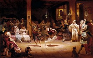 Az olajlámpa tánca alkotó: Josep Llovera Bofill