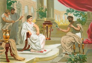 Idősebb Plinius és Vespasianus császár beszélgetése