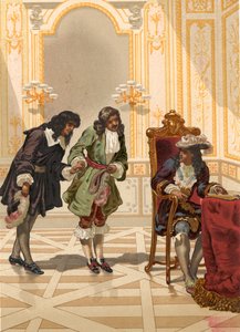 Giovanni Domenico Cassinit Colbert ajándékozta XIV. Lajosnak alkotó: Josep or Jose Planella Coromina
