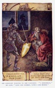Illusztráció: Sir Knight of the Splendid Way (színes litó)