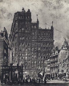 Anna királynő kúriái (litho)