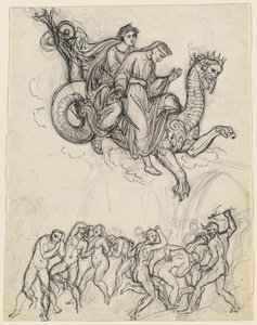 Dante and Virgil Riding on the Back of Geryon   1228144   hu       hungarian Successfully Translated  Original: Historische optocht bij het tweede eeuwfeest van de Utrechtse Hogeschool, 1836 (plaat 6) Optogt des Nederlandschen Legers naar Ostende, den 3 Ju alkotó: Joseph Anton Koch