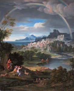 Hősi táj szivárvánnyal, 1806