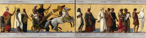 Héber korszak, föníciai korszak: Dombasle utcai fiúiskola rajztermének vázlata. alkotó: Joseph Aubert
