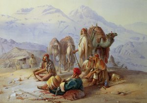 Egy arab tábor (wc papíron)